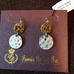 Metal Works earrings